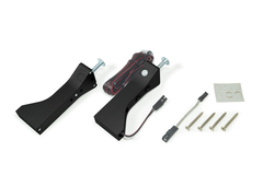 Mec rack set kastbaarhouders zwart+kabel+sensor